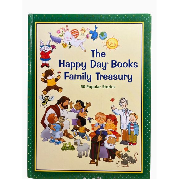 The Happy Day Books Family Treasury 50 Popular Religious Stories - Picture 1 of 16